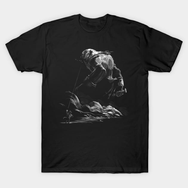 Colossal Shadows T-Shirt by WOVENPIXLS